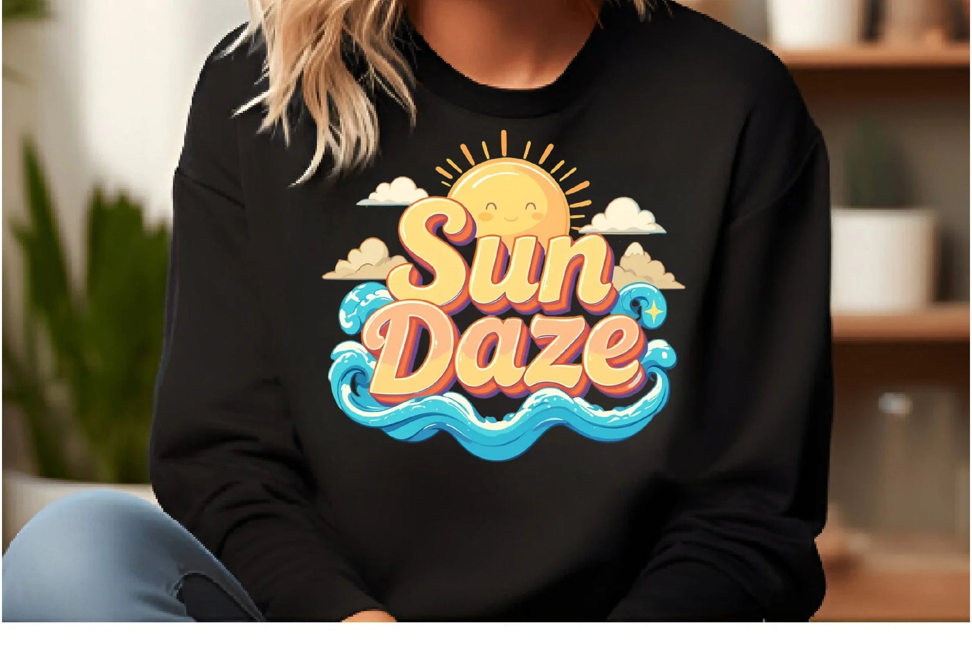 Sun Daze Retro Summer Clipart Bundle - CraftNest - Digital Crafting and Art