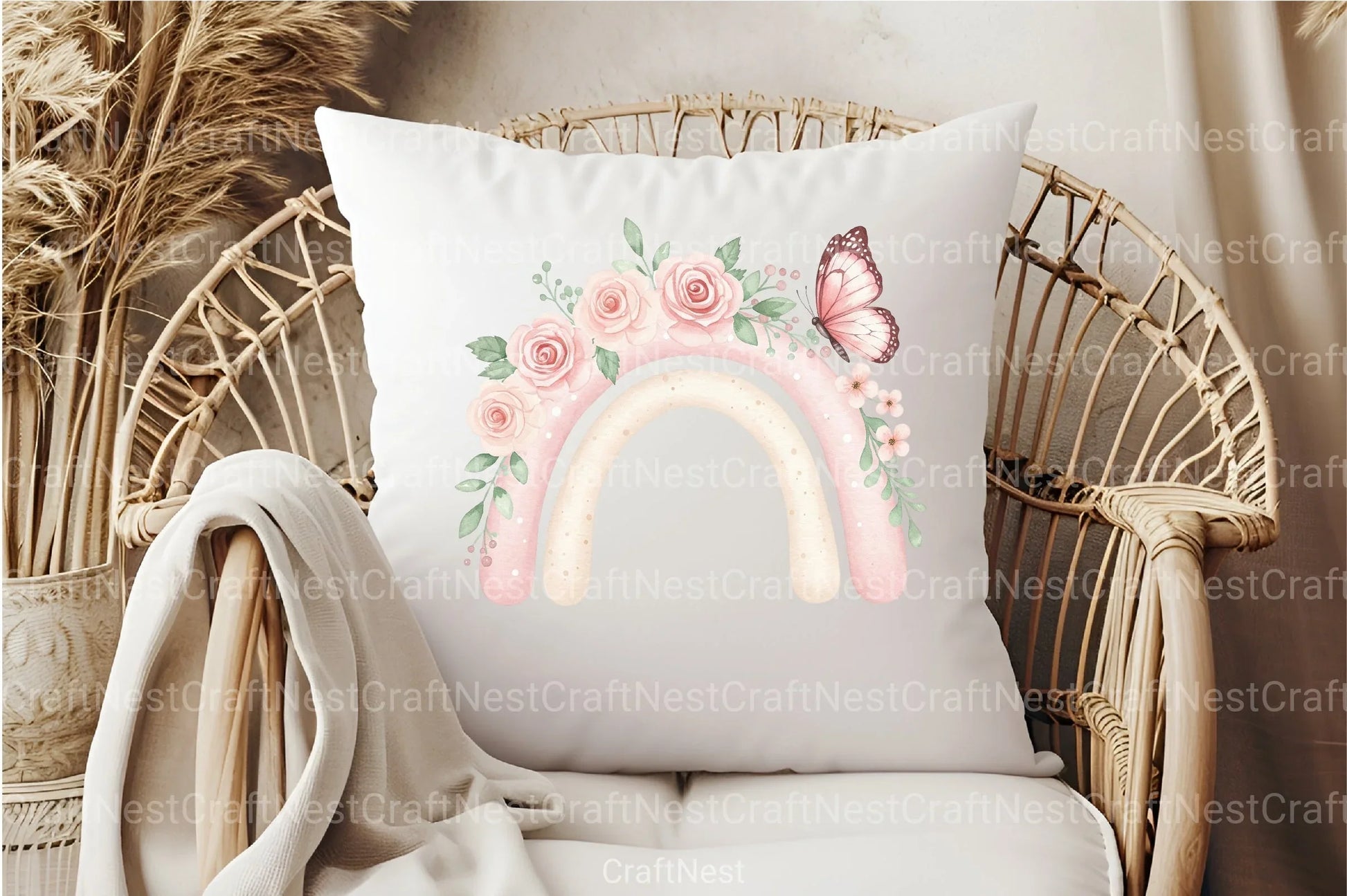 Pastel Rainbow Clipart Bundle - CraftNest - Digital Crafting and Art