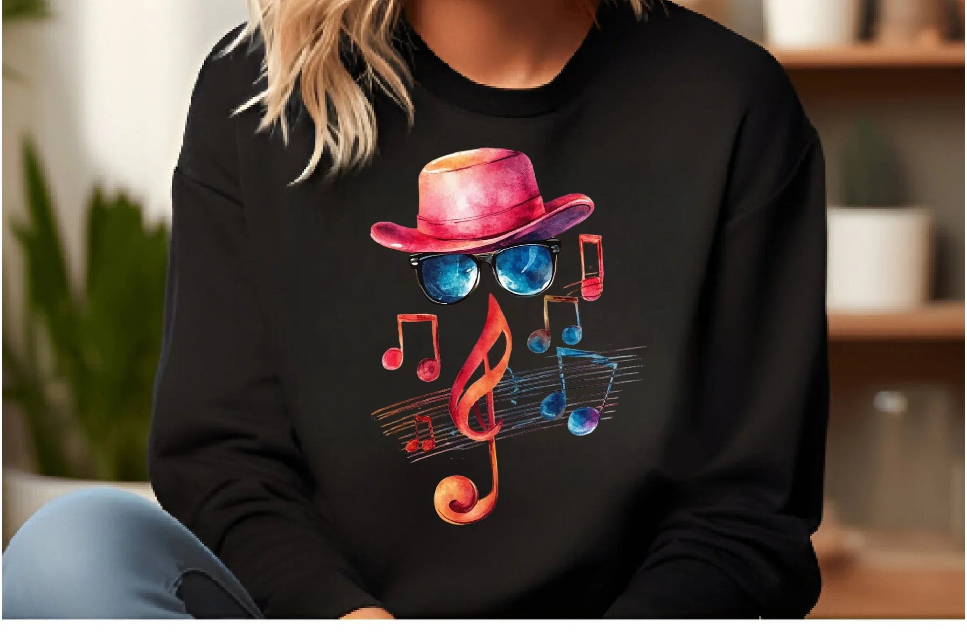 I Love Music Clipart Bundle: T-Shirt Design Collection - CraftNest - Digital Crafting and Art