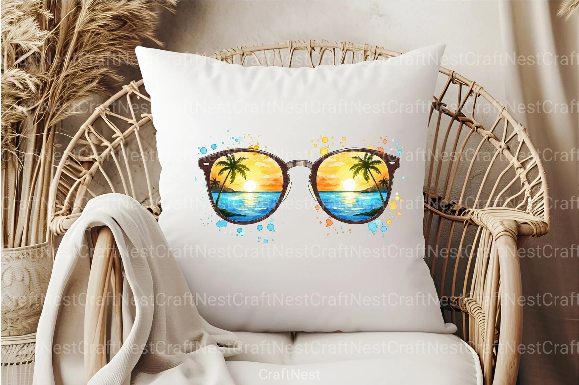 Summer Sunglasses Clipart Bundle 14 - CraftNest - Digital Crafting and Art