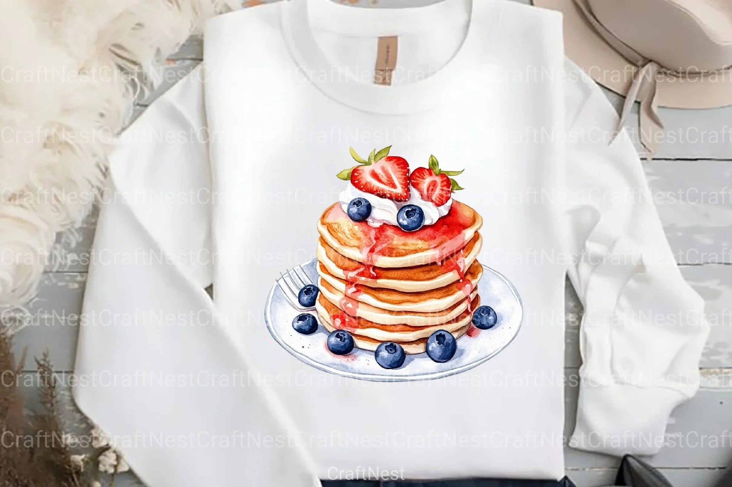 Fast Food Clipart Bundle for 4th of July - CraftNest - Digital Crafting and Art