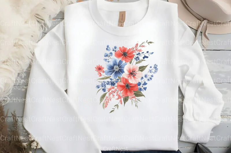 Pastel 4th of July Clipart Bundle - CraftNest - Digital Crafting and Art