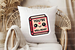 Funny Well-Read Sticker Clipart Bundle - CraftNest - Digital Crafting and Art