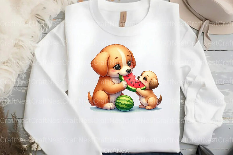 Watermelon Mother's Day Clipart Bundle - CraftNest - Digital Crafting and Art