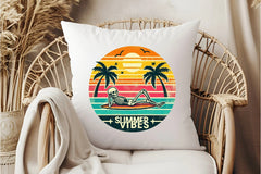 Vintage Summer Vibes Skeleton Design Clipart Bundle - CraftNest - Digital Crafting and Art