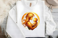 Golden Mother's Day Clipart Bundle 4 - CraftNest - Digital Crafting and Art