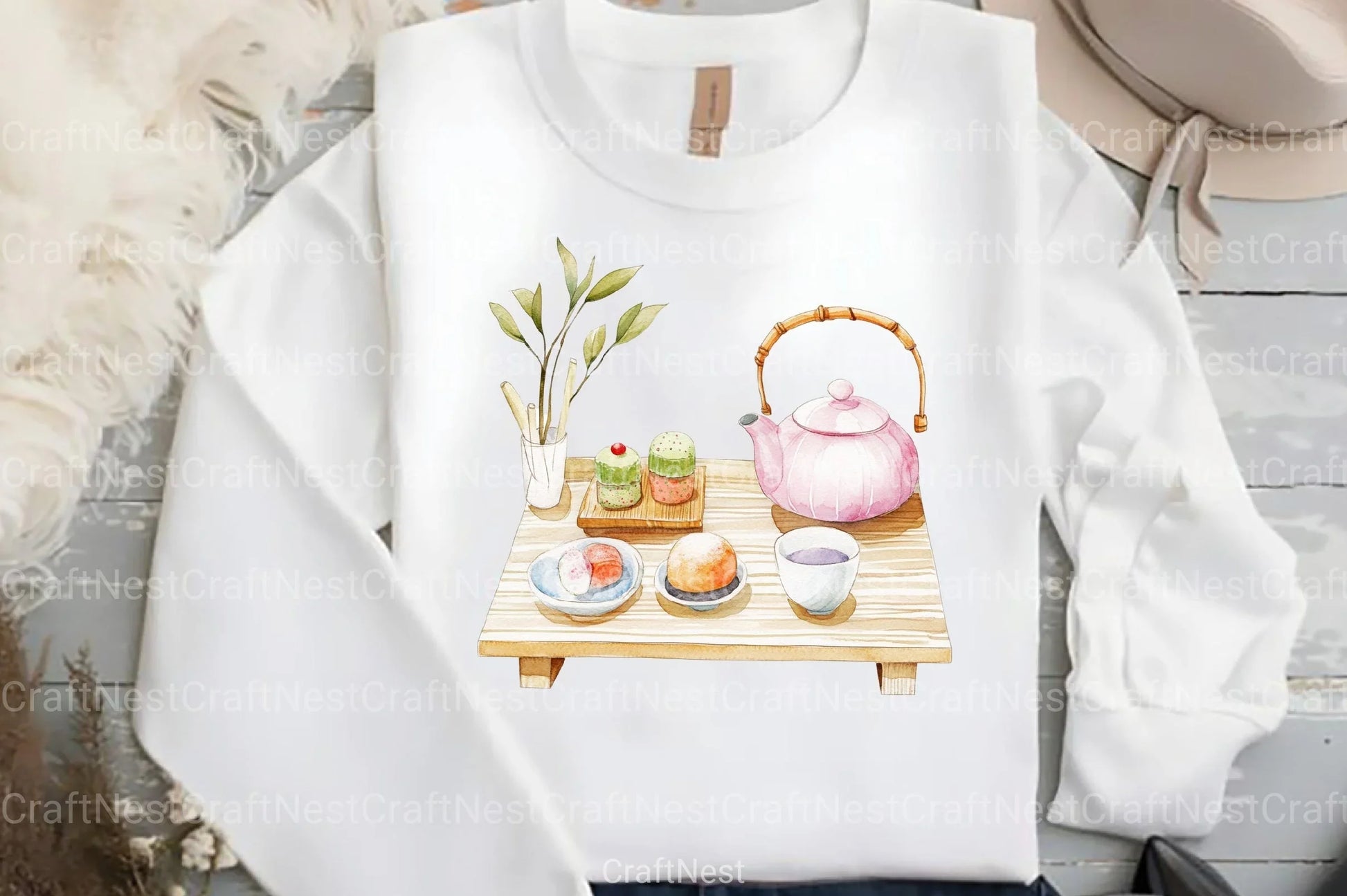 Japanese Food Clipart Bundle - CraftNest - Digital Crafting and Art