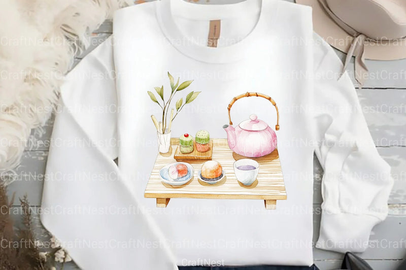 Japanese Food Clipart Bundle - CraftNest - Digital Crafting and Art