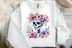 Spring Skeleton Clipart Bundle - CraftNest - Digital Crafting and Art