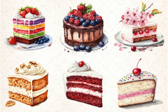 Cake Clipart Bundle 99 - CraftNest - Digital Crafting and Art