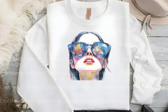 Retro Woman 4th of July Clipart Bundle - CraftNest - Digital Crafting and Art