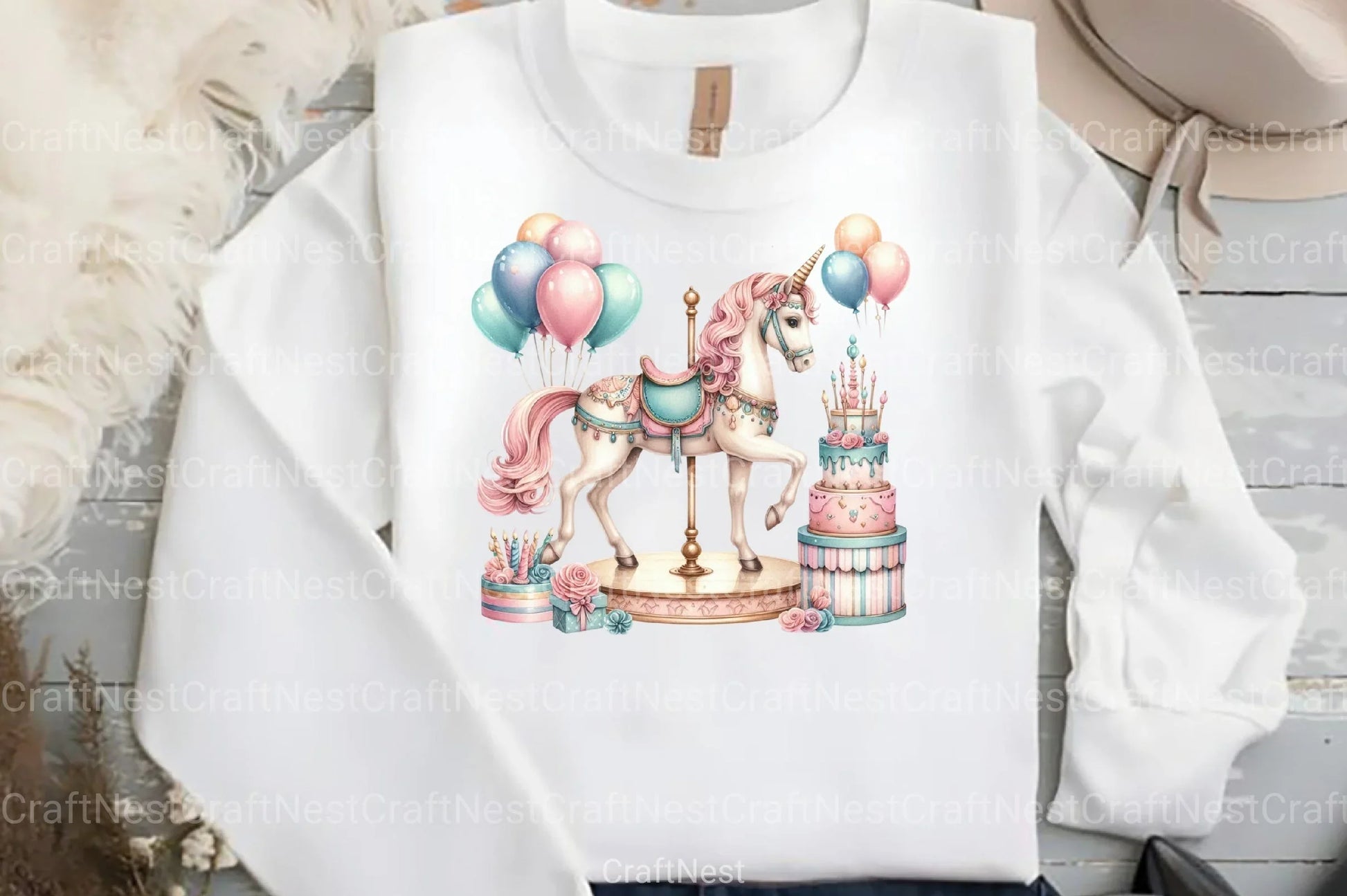 Kids Birthday Party Clipart Bundle - CraftNest - Digital Crafting and Art