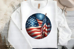 American Flag Clipart Bundle 99 - CraftNest - Digital Crafting and Art