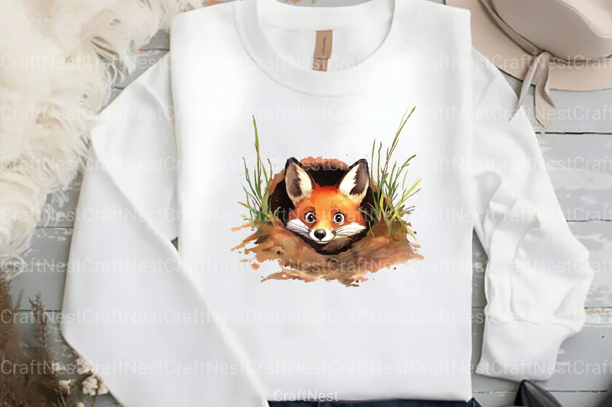 Funny Animals in Hole Clipart Bundle 13 - CraftNest - Digital Crafting and Art