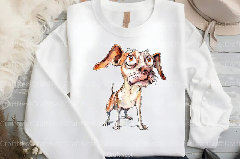 Funny Dog Clipart Bundle 55 - CraftNest - Digital Crafting and Art