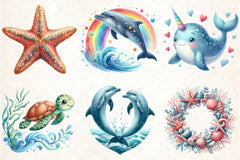 Under the Sea Clipart Bundle - CraftNest - Digital Crafting and Art