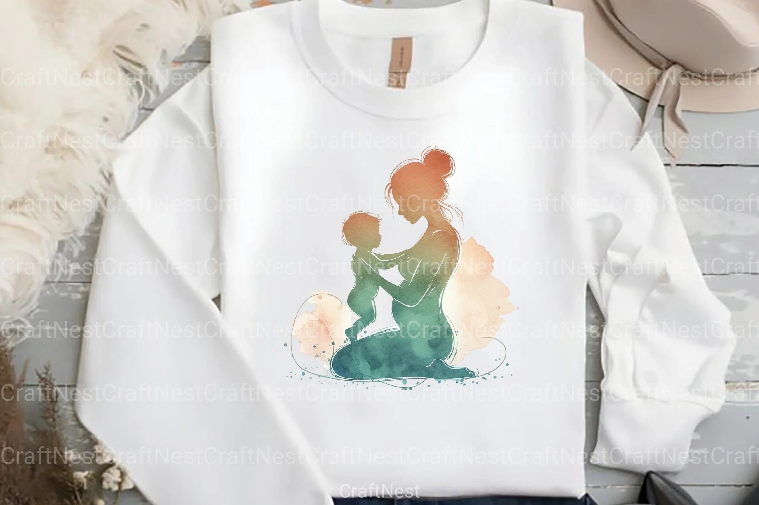 Boho Mother's Day Clipart Bundle 123 - CraftNest - Digital Crafting and Art