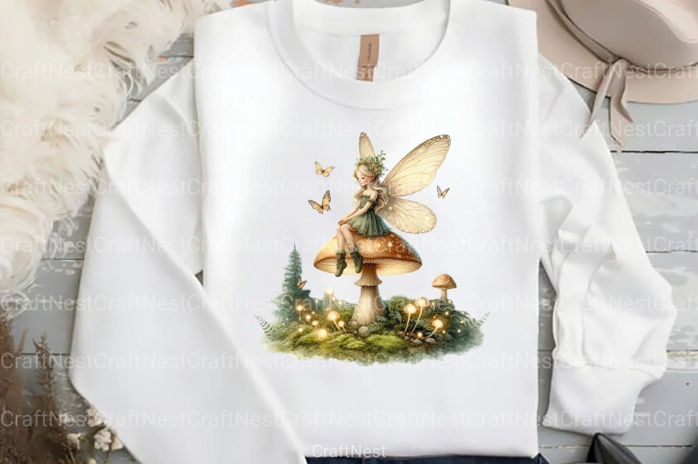 Fairy Forest Vintage Clipart Bundle - CraftNest - Digital Crafting and Art