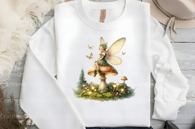 Fairy Forest Vintage Clipart Bundle - CraftNest - Digital Crafting and Art