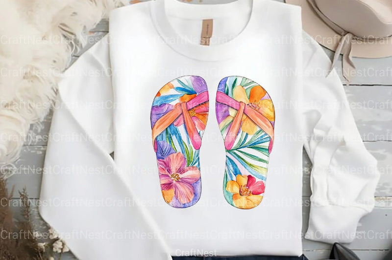 Hand Drawn Summer Clipart Bundle 1 - CraftNest - Digital Crafting and Art