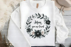 Black and White Mother's Day Clipart Bundle - CraftNest - Digital Crafting and Art