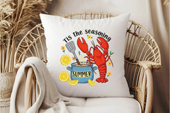Summer Lobster T-Shirt Design Clipart Bundle - CraftNest - Digital Crafting and Art