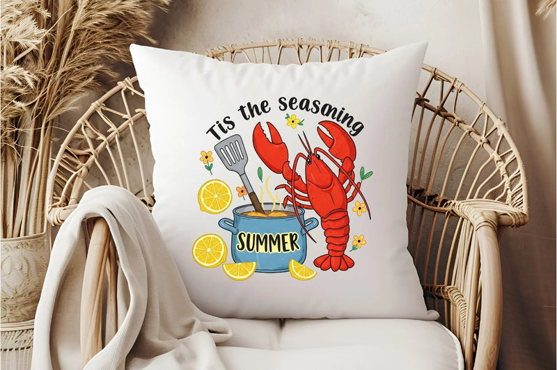 Summer Lobster T-Shirt Design Clipart Bundle - CraftNest - Digital Crafting and Art