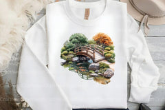 Japanese Tea Garden Clipart Bundle - CraftNest - Digital Crafting and Art