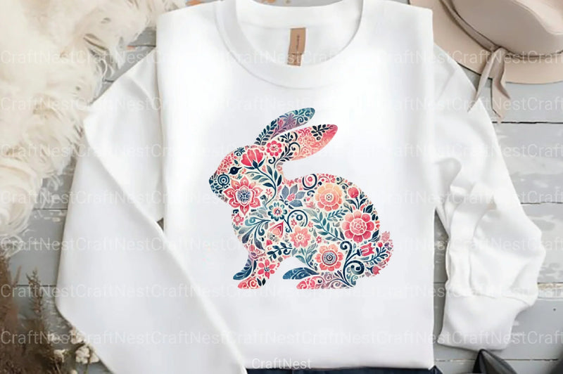 Blue Chinoiserie Spring Clipart Bundle - CraftNest - Digital Crafting and Art