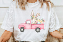 Cute Bunny Car Clipart Bundle 2 - CraftNest - Digital Crafting and Art