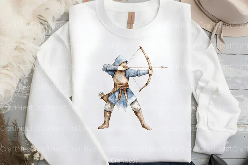 Medieval Knight Clipart Bundle - CraftNest - Digital Crafting and Art