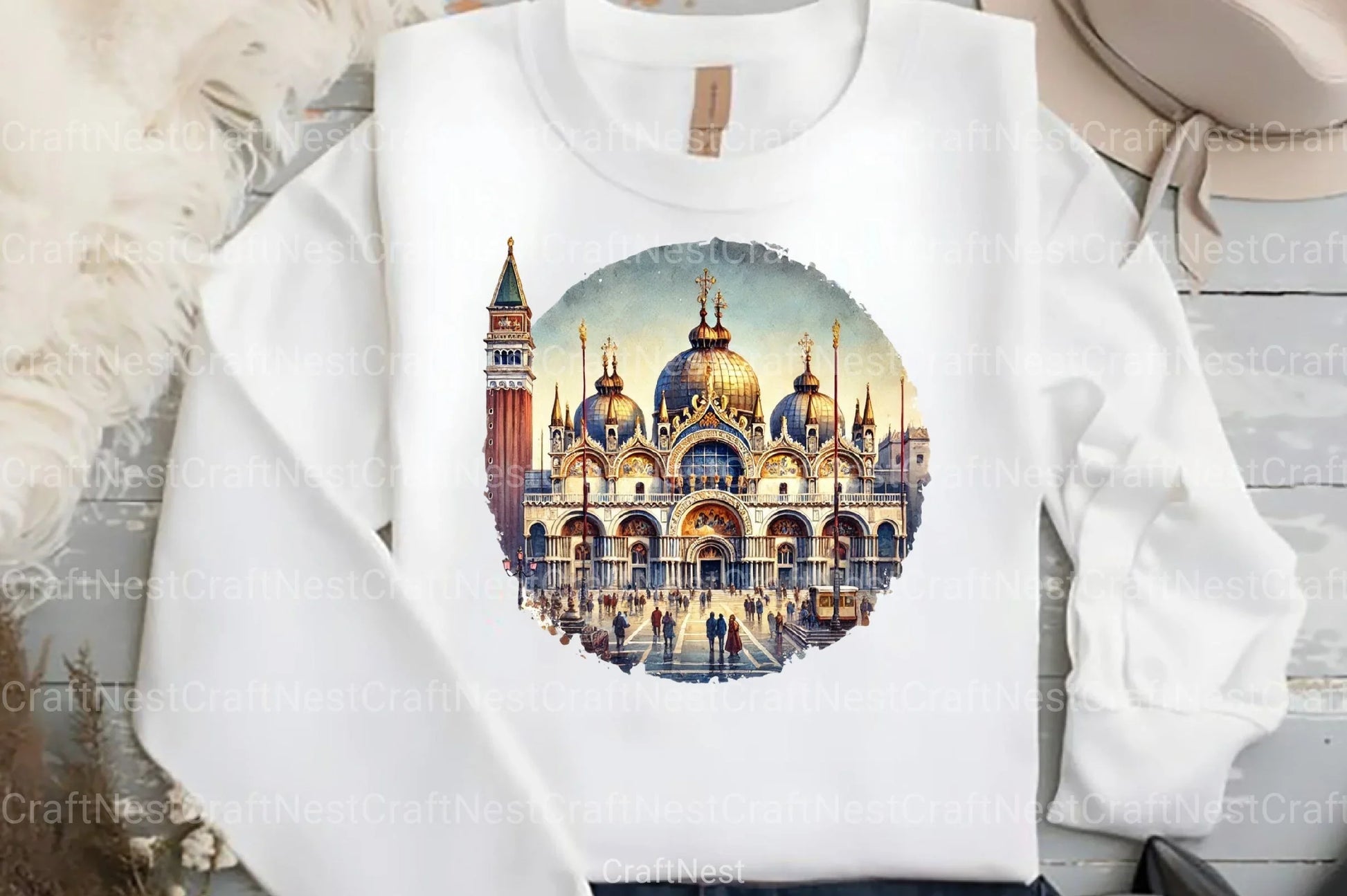 Famous Churches Clipart Bundle - CraftNest - Digital Crafting and Art