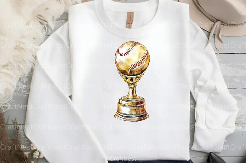 Vintage Baseball Clipart Bundle 1 - CraftNest - Digital Crafting and Art