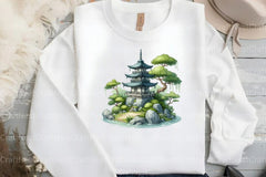 Japanese Garden Clipart Bundle - CraftNest - Digital Crafting and Art