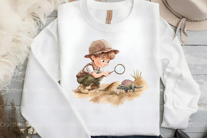 Fossil Explorers Clipart Bundle - CraftNest - Digital Crafting and Art