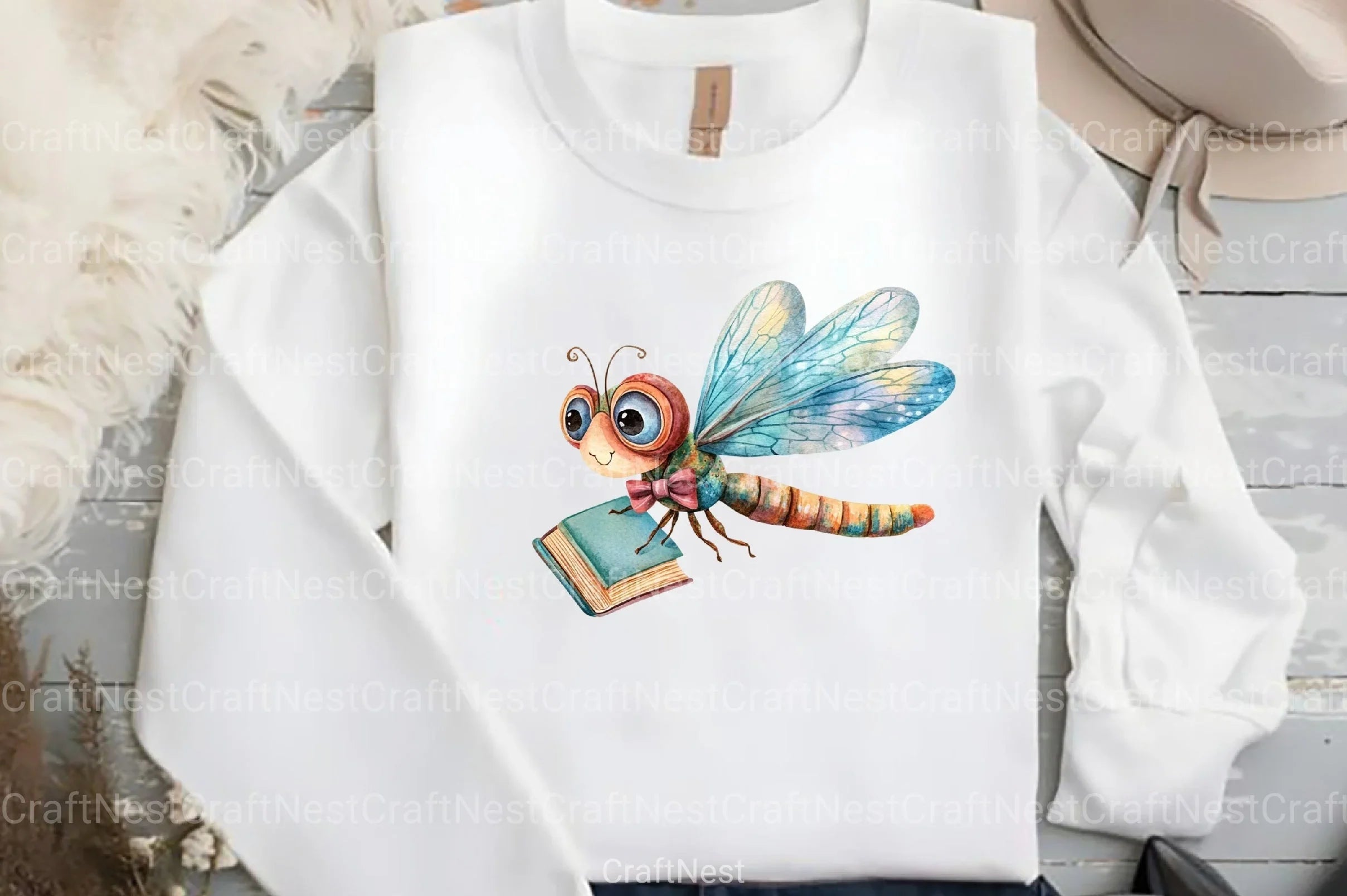 Quirky Whimsical Insects & Animals Clipart Bundle 99 - CraftNest - Digital Crafting and Art