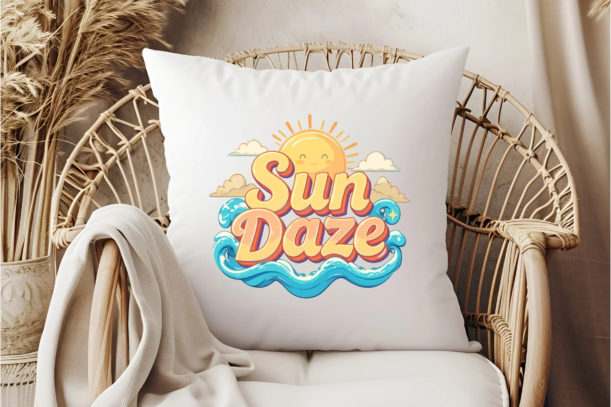 Sun Daze Retro Summer Clipart Bundle - CraftNest - Digital Crafting and Art