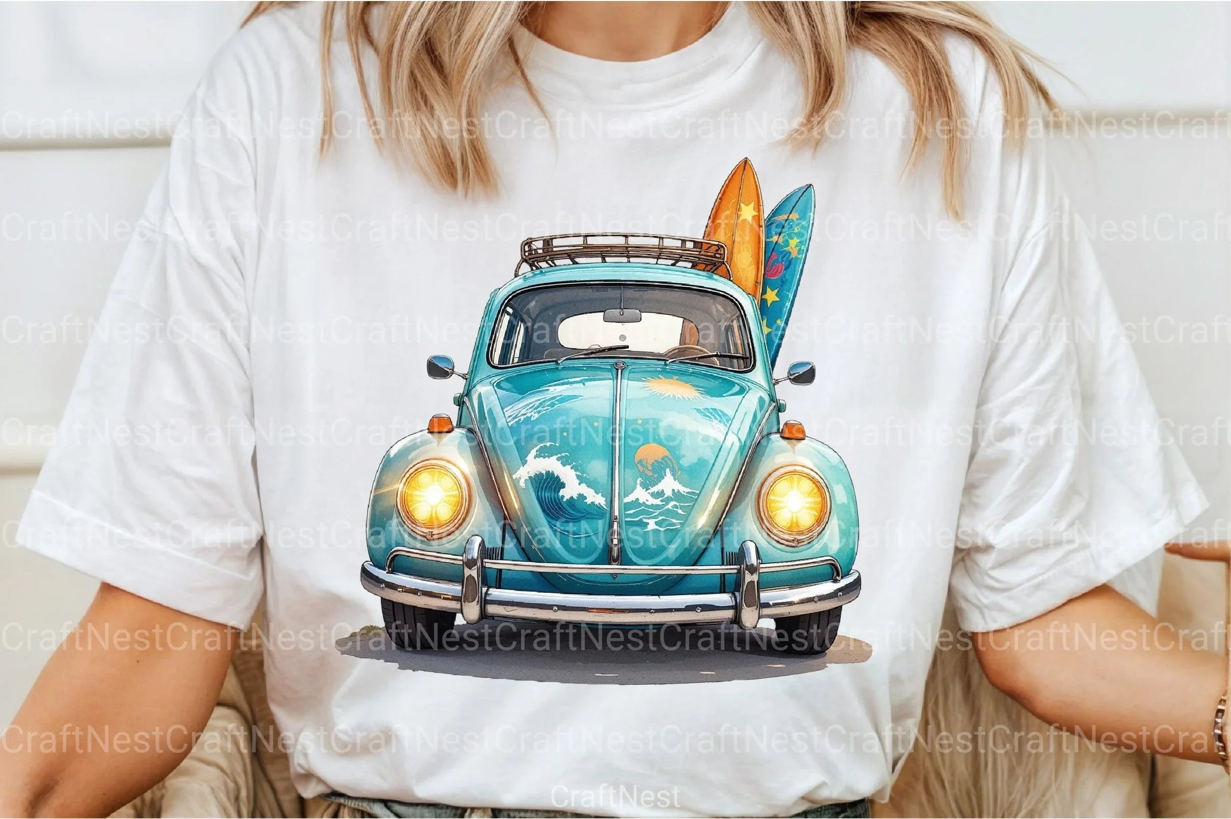 Summer Car Clipart Bundle - CraftNest - Digital Crafting and Art