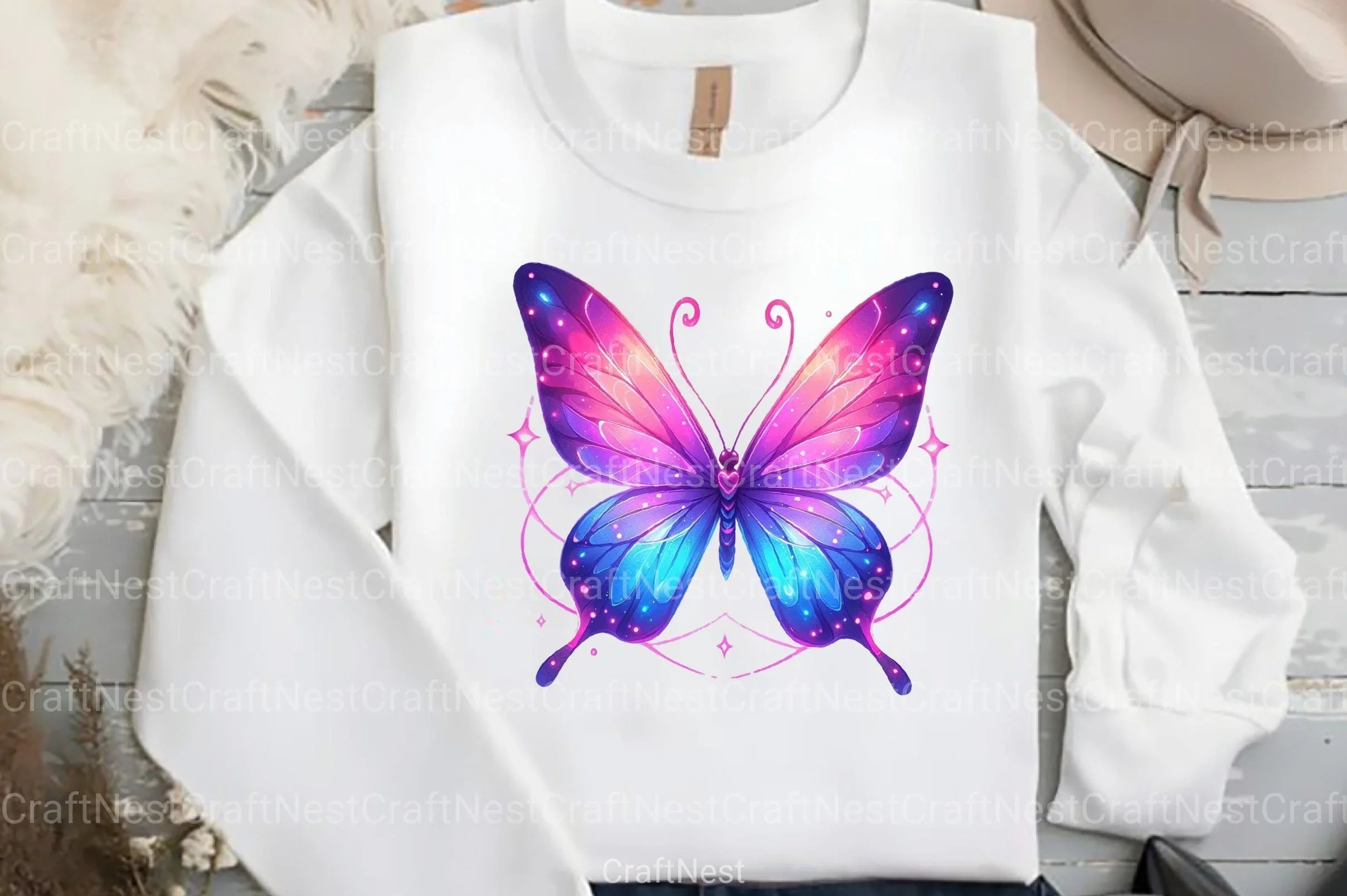 Butterfly Clipart Bundle 2 - CraftNest - Digital Crafting and Art