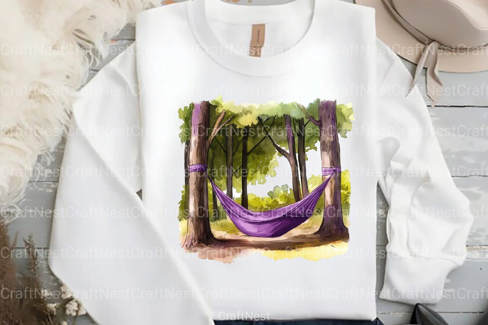 Purple Summer Clipart Bundle - CraftNest - Digital Crafting and Art