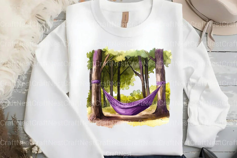 Purple Summer Clipart Bundle - CraftNest - Digital Crafting and Art