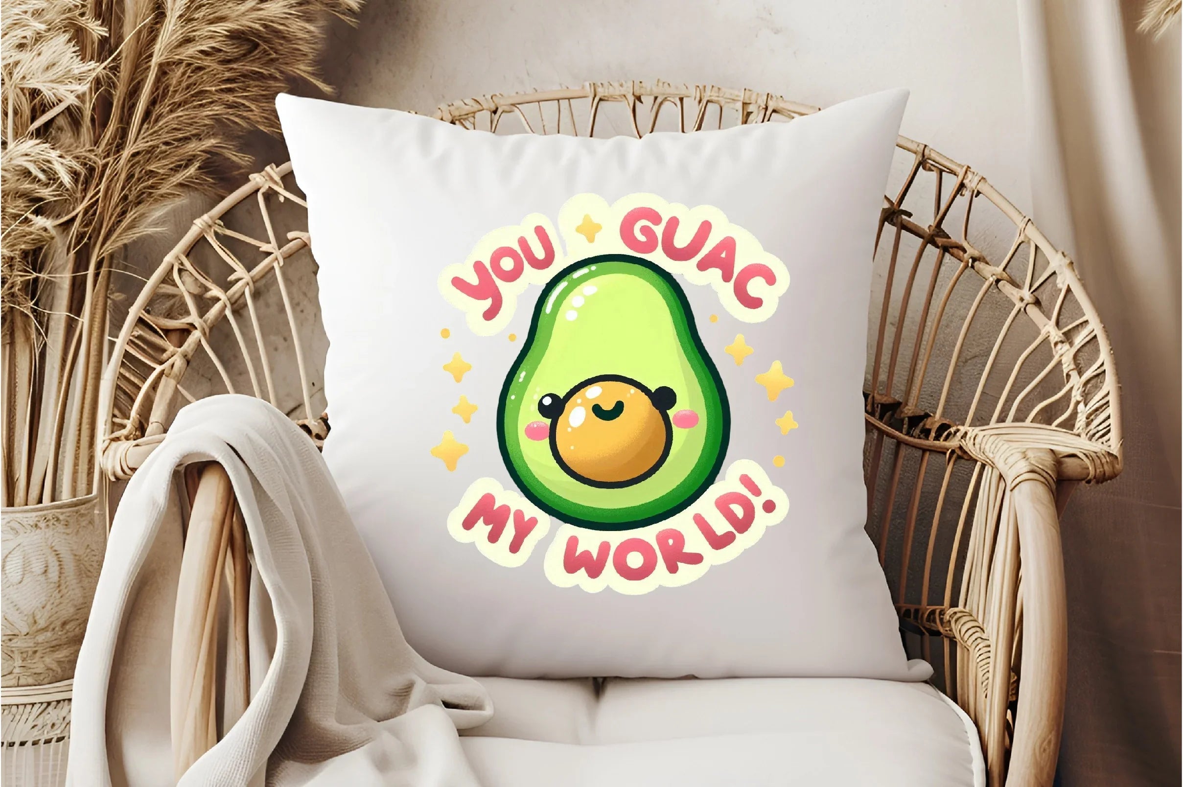 Funny Guac My World Sticker Clipart Bundle - CraftNest - Digital Crafting and Art
