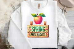 Spring Apple Harvest Clipart Bundle 45 - CraftNest - Digital Crafting and Art