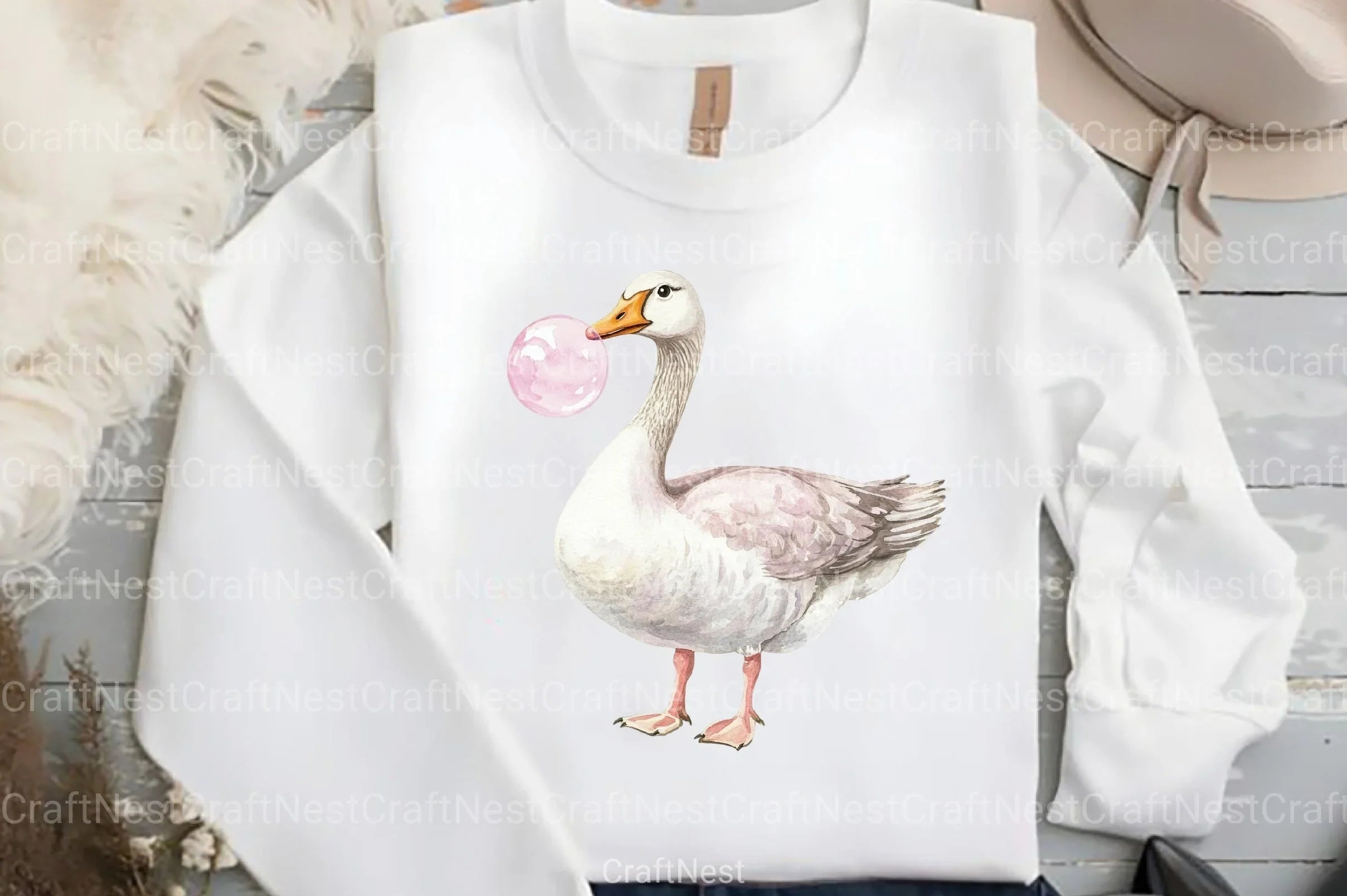 Funny Silly Goose Clipart Bundle 99 - CraftNest - Digital Crafting and Art