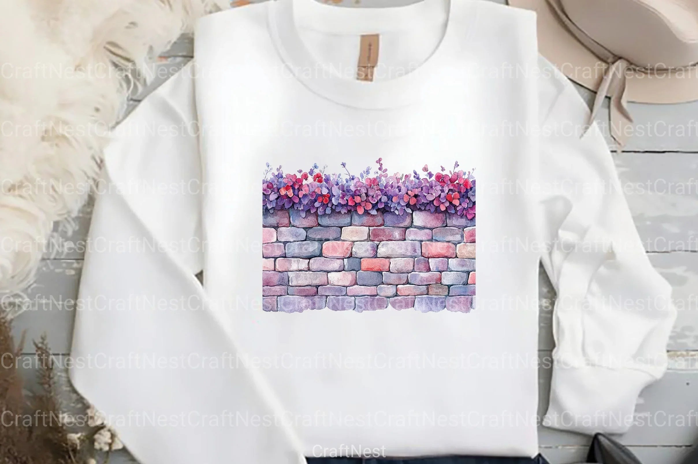 Brick Wall Clipart Bundle - CraftNest - Digital Crafting and Art