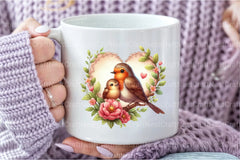 Robin Mother's Day Clipart Bundle - CraftNest - Digital Crafting and Art