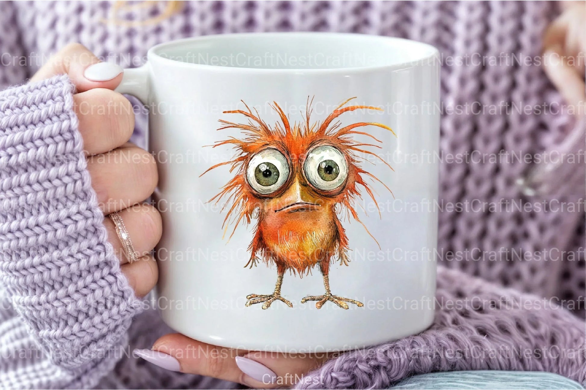 Quirky Funny Chicken Clipart Bundle 1 - CraftNest - Digital Crafting and Art