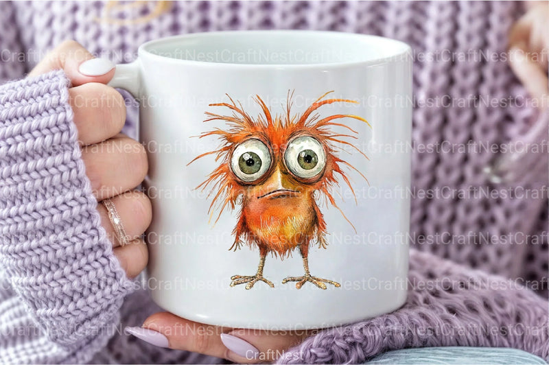 Quirky Funny Chicken Clipart Bundle 1 - CraftNest - Digital Crafting and Art