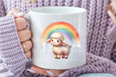 Baby Rainbow Boho Art Clipart Bundle - CraftNest - Digital Crafting and Art