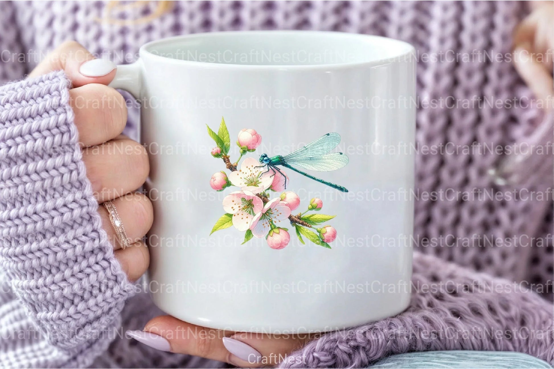 Japanese Cherry Blossom Clipart Bundle - CraftNest - Digital Crafting and Art